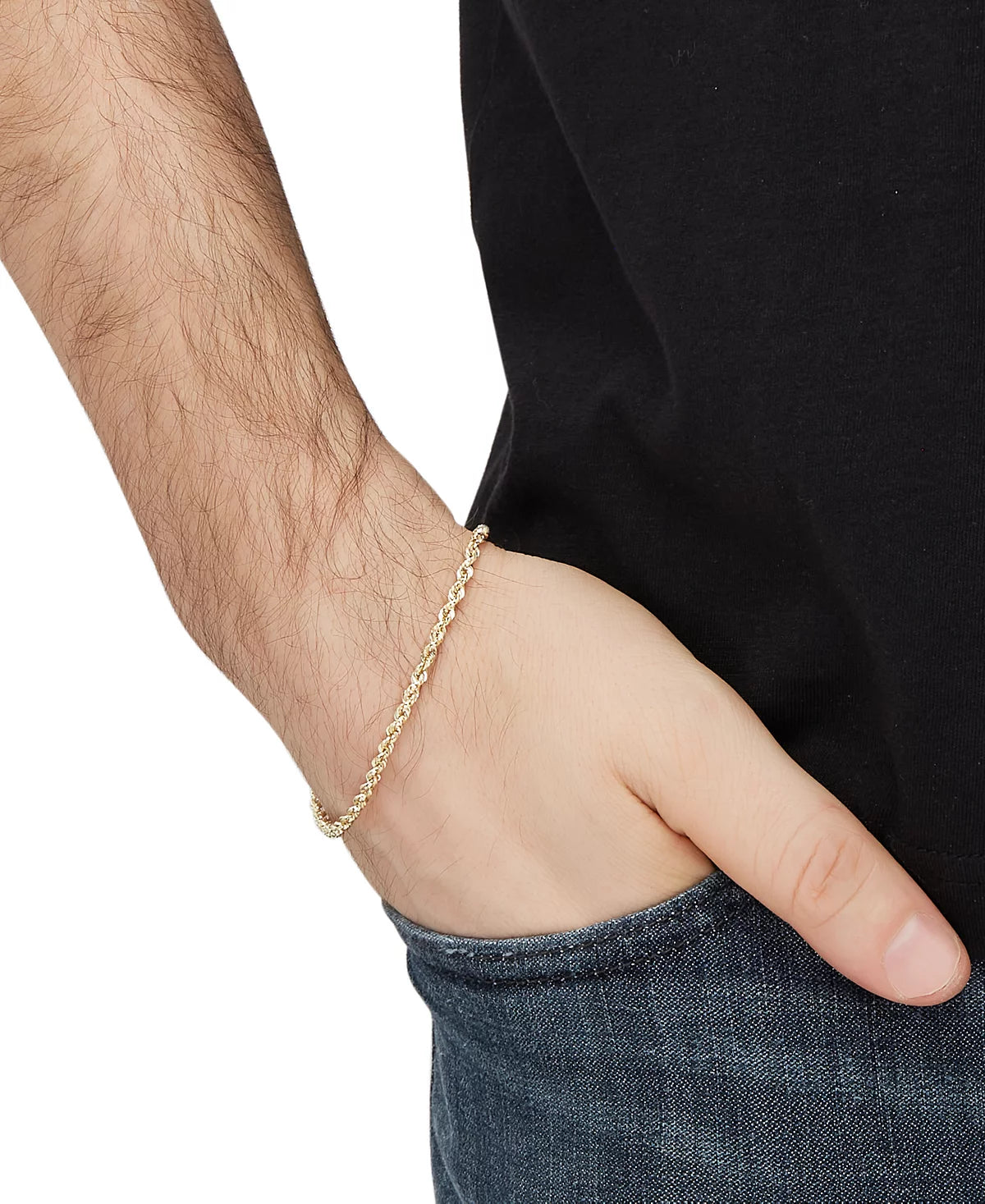 Rope Link Bracelet.